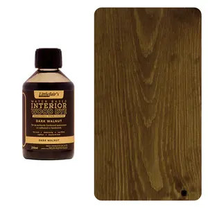 Littlefair's - Indoor Wood Stain - Dark Walnut - 250ml