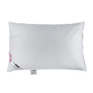 Homescapes Goose Feather & Down Camomile Pillow with Dried Camomile Insert Extra Fill