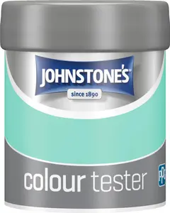 Johnstone's Colour Tester Miami Mint Matt Paint - 75ml