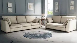 The Great British Sofa Company Milan Barley 3 Seater and 2 Seater Sofas