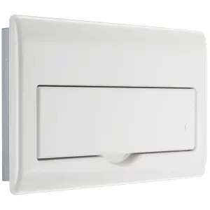 BG Fortress Recessed 10 Way Dual RCD Consumer Unit