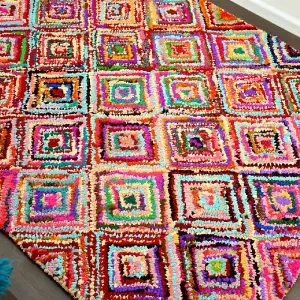 Eco-Friendly Hand-Woven Ganga Chindi Rag Rugs