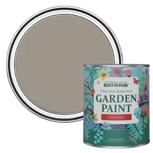 Rust-Oleum Whipped Truffle Gloss Garden Paint 750ml