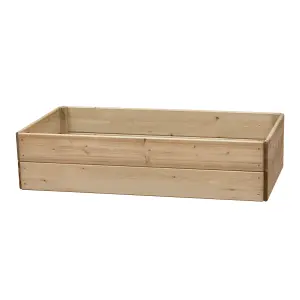 Greena Rectangular Raised Bed 30 cm High, 60 x 120cm