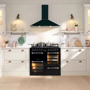 Leisure CK100F232K Freestanding Electric Range cooker with Gas Hob