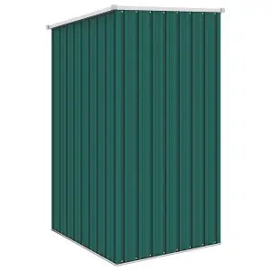 Berkfield Garden Shed Green 87x98x159 cm Galvanised Steel