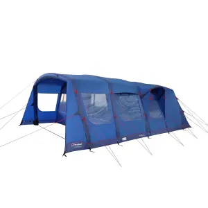 Berghaus Air 600XL Nightfall 6 Man Tent with Darkened Bedroom, Spacious Living Area & Porch