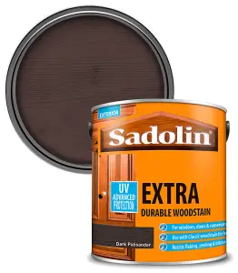 Sadolin 1L Extra Exterior woodstain - Dark Palisander