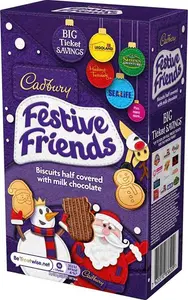 Cadbury Festive Friends Biscuits 150G 3659