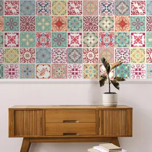 Walplus Bossa Mediterranean Combo Tile Stickers