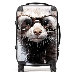 Splashart Ferret Suitcase - Cabin