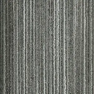 Loop Pile Heavy Duty Carpet Tiles(50X50cm)Flooring Grey. Polypropylene Material Contract, Office, Shop, Home. 20 tiles (5SQM)