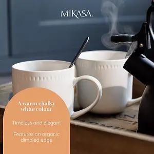 Mikasa Cranborne Set of 4 320ml Mugs