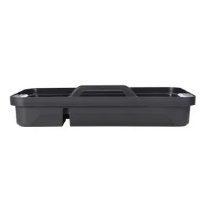 Ezy Storage Bunker tough Grey Insert tray with 3 compartments