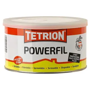 Tetrion Powerfil 2K Filler 1 Litre x6 Fast Drying Excellent Coverage & Finish