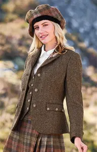 House Of Bruar Ladies Tweed Highland Jacket