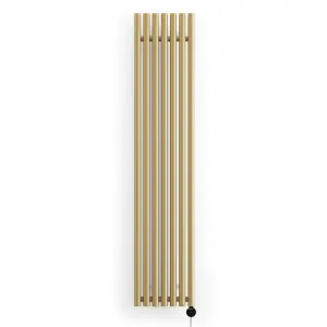 Terma 230V 0.8kW Brass Smart Vertical Oil-filled radiator