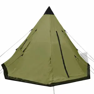 4 Person Tent Green