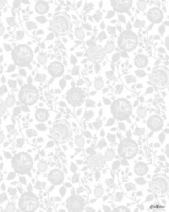 Cath Kidston Strawberry Gardens Glass Splashback - Grey (600x750mm)