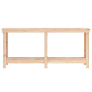 Berkfield Work Bench 180x50x80 cm Solid Wood Pine