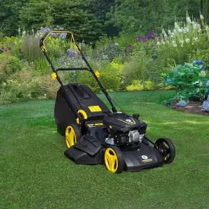 RocwooD 21 Self Propelled Petrol Mulching Lawnmower