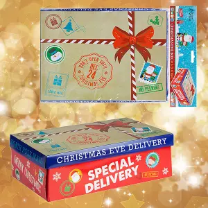 Christmas Eve Box Special Delivery - Small, Elf Delivery Box, Favour Boxes