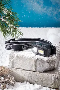 Lighthouse Elite Rechargeable LED Sensor Headlight with 300 Lumens and Adjustable Modes