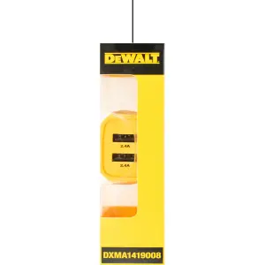 Dewalt 2-Port 4.8 Amp Car Van Charger Intelligent Fast Charging X2 USB Charger