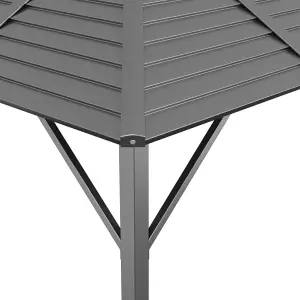 Berkfield Gazebo with Roof 3x3 m Anthracite