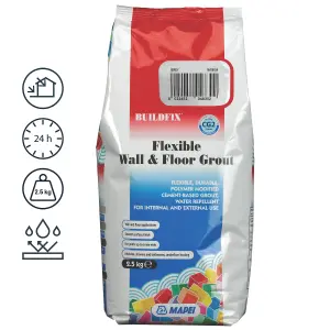 Mapei Flexible Grey Grout, 2.5kg