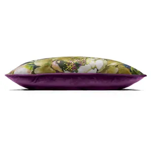 Prestigious Textiles Secret Oasis Floral Piped Feather Filled Cushion