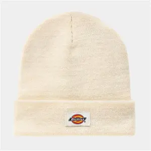 Dickies Gibsland Beanie Hat Unisex Ecru Size One Size