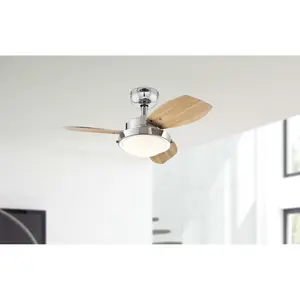 Faywood 76cm Ceiling Fan with Light Kit