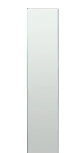 Richard Burbidge Immix Clear Toughened glass Balustrade panel (H)845mm (W)80mm (T)8mm