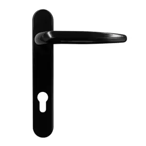 Yale Sparta Lever/Lever Door Handle - Short, Black