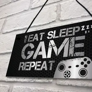 Funny Gaming Sign Gift For Son Dad Brother Christmas Birthday Gift Idea Gamer Gift