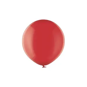 Belbal Plain Balloons Crystal Royal Red (One Size)