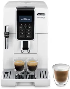 De'longhi Dinamica Automatic Coffee Machine White - White