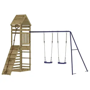 Berkfield Outdoor Playset Impregnated Wood Pine