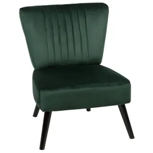 Armchair VAASA Velvet Emerald Green