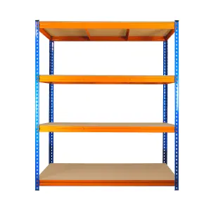 4 Tier ULTRA HEAVY DUTY Storage Racking 1800h x 1500w x 450d mm 350kg