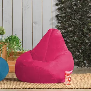 Veeva Kids Indoor Outdoor Bean Bag Gaming Chair Pink