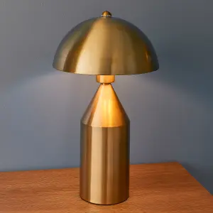 Anson Lighting Jamison Antique Brass Table Light