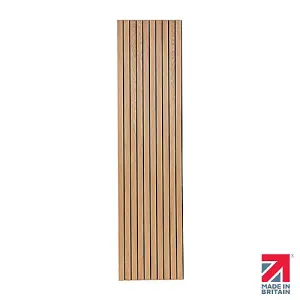 Naturewall SlatWall Grand Natural Oak - Oiled Finish - 240cm x 60cm