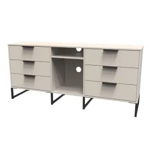 Fuji 6 Drawer Sideboard in Kashmir Matt (Ready Assembled)