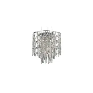 Luminosa Evasione  10 Light Ceiling Pendant Chrome with Crystals, G9