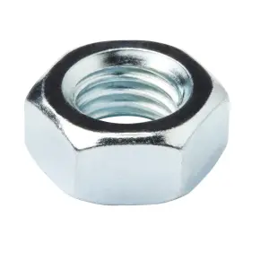 Diall M14 Carbon steel Hex Nut, Pack of 20