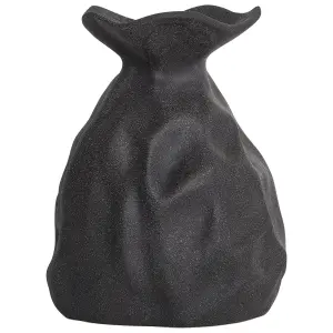 Flower Vase COONTAIL Ceramic Black