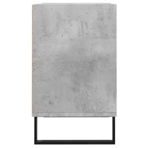 Berkfield TV Cabinet Concrete Grey 69.5x30x50 cm Engineered Wood