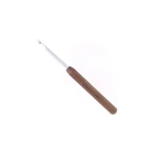 C/HK W/BAMB 4.50 - Crochet Hook: Aluminium with Bamboo Handle: 14cm x 4.50mm - Pony